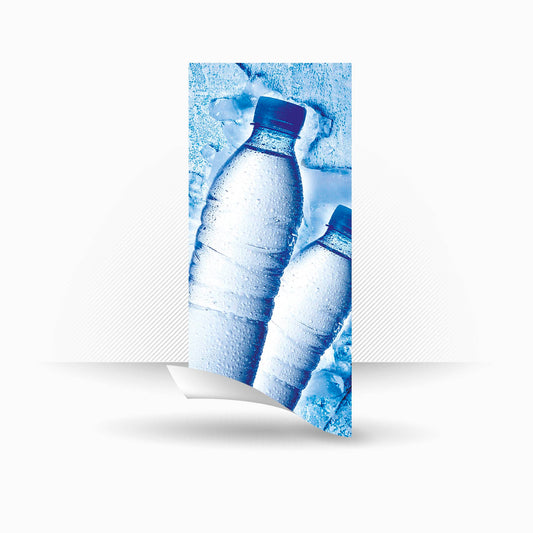 Vinilo adhesivo para máquinas expendedoras latas con diseño Sky Water Light
