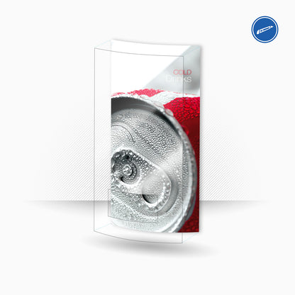 Vinilo para Paneles - Red Coke 82x185cm - Adhesivo invertido