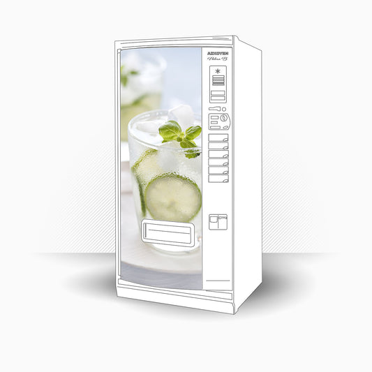 Vinilo para Paneles - Watermint 82x185 - Adhesivo invertido