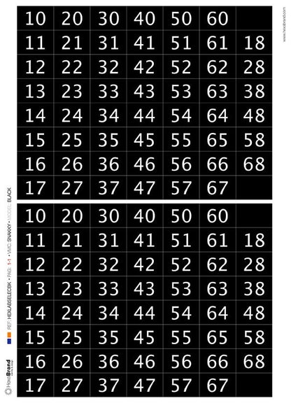 Snakky - Etiquetas de selección recortables